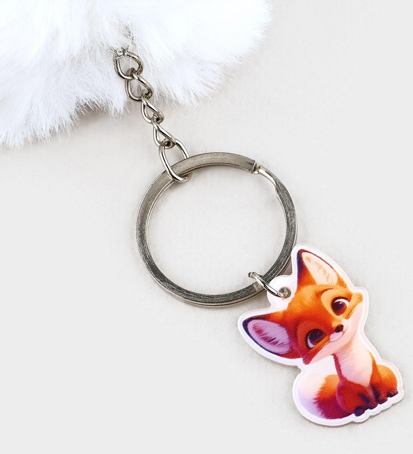 Брелок для ключей «Милый пушистик», 9×10 см