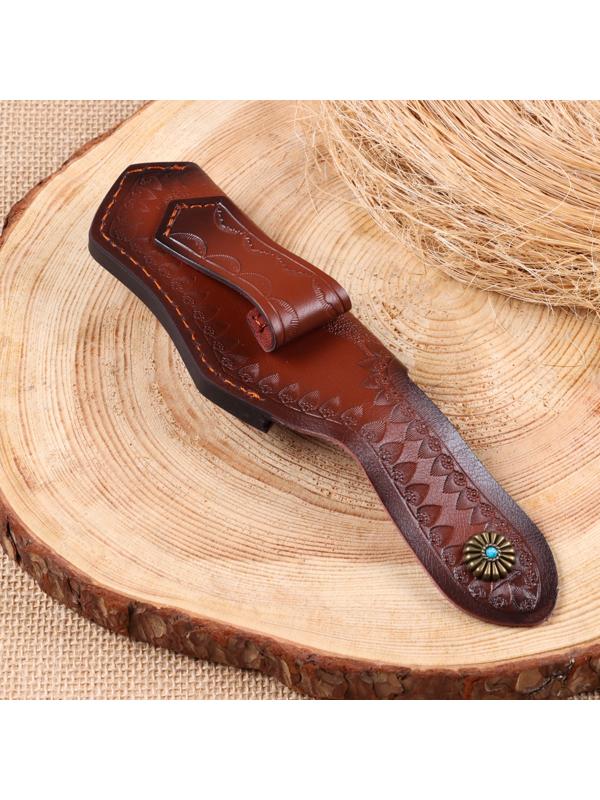 Ножны - чехол для ножа, под нож до 12 х 4,5 см, коричневый