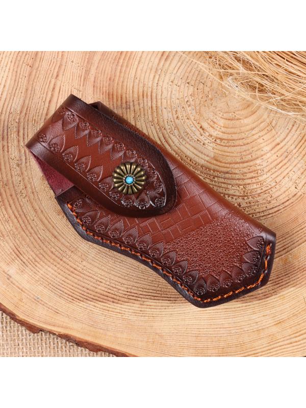 Ножны - чехол для ножа, под нож до 12 х 4,5 см, коричневый