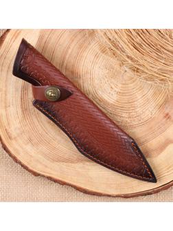 Ножны - чехол для ножа, под лезвие до 15 х 4,5 см, коричневый