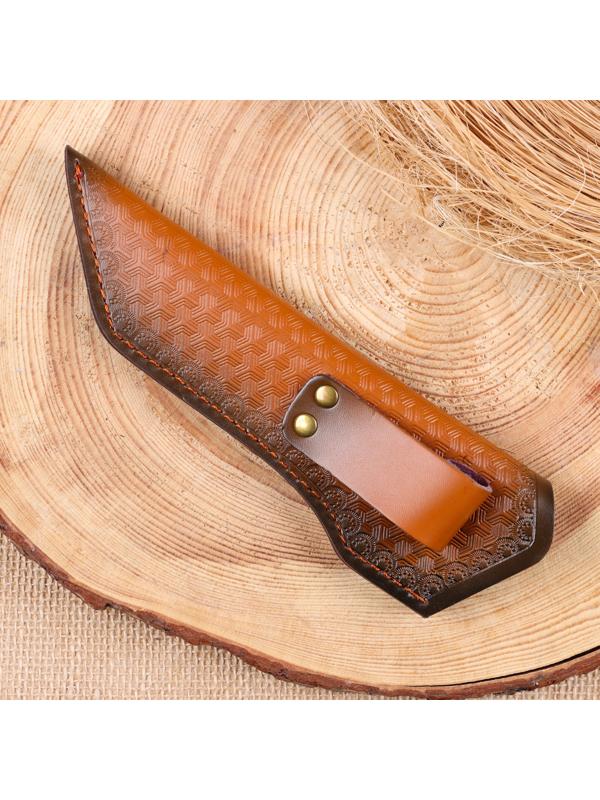 Ножны - чехол для ножа, под лезвие до 15,5 х 4 см, светло-коричневый