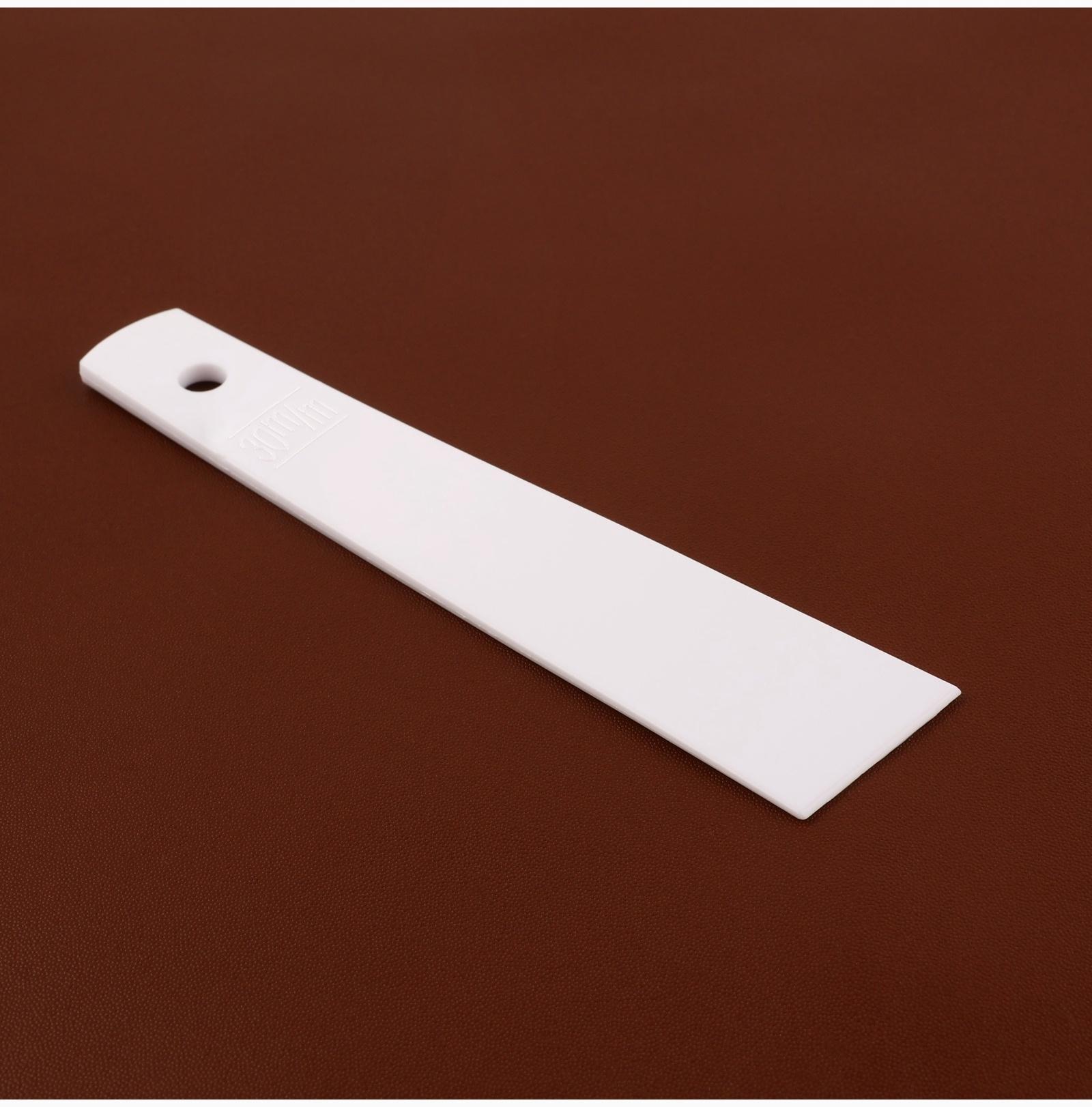 Набор шпателей для нанесения клея на кожу, 20 мм - 40 мм, 3 шт, цвет белый