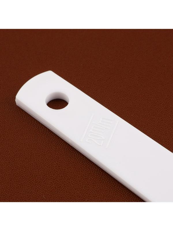 Набор шпателей для нанесения клея на кожу, 20 мм - 40 мм, 3 шт, цвет белый