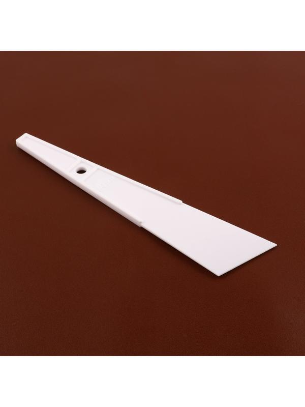 Набор шпателей для нанесения клея на кожу, 20 мм - 40 мм, 3 шт, цвет белый