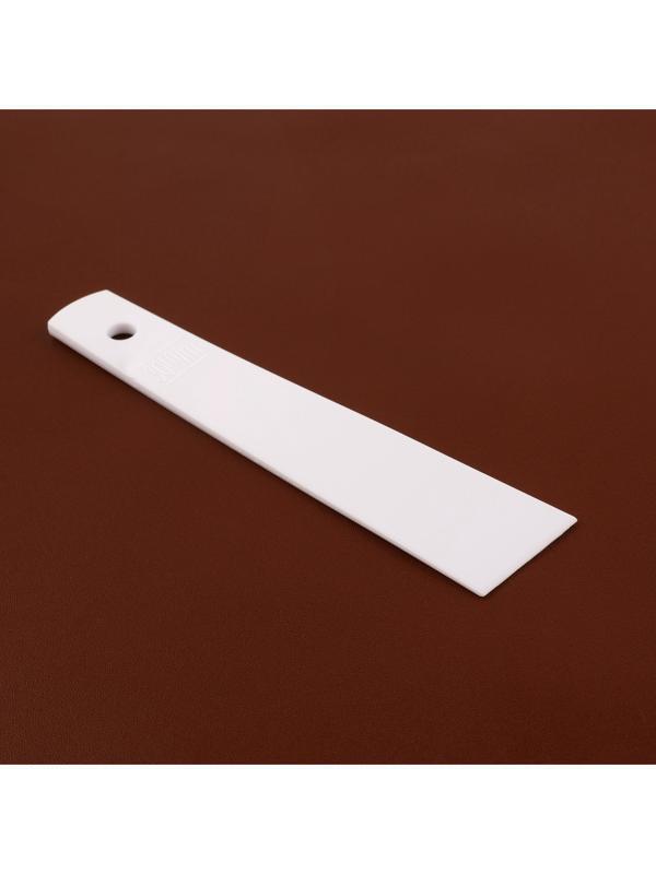 Набор шпателей для нанесения клея на кожу, 20 мм - 40 мм, 3 шт, цвет белый