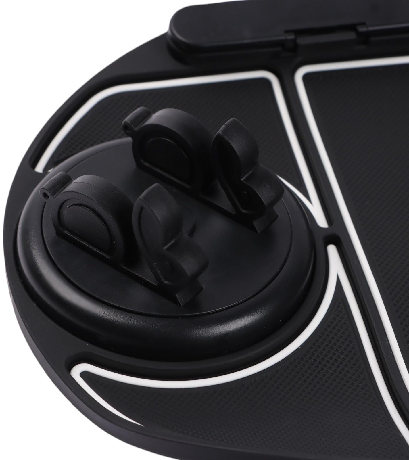 Коврик на панель автомобиля, 24×18 см, органайзер