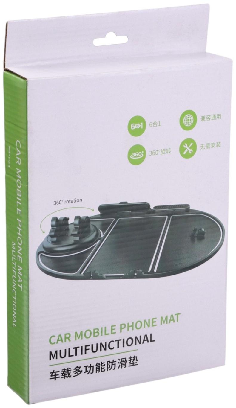 Коврик на панель автомобиля, 24×18 см, органайзер