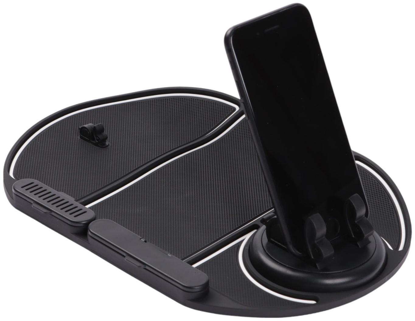 Коврик на панель автомобиля, 24×18 см, органайзер