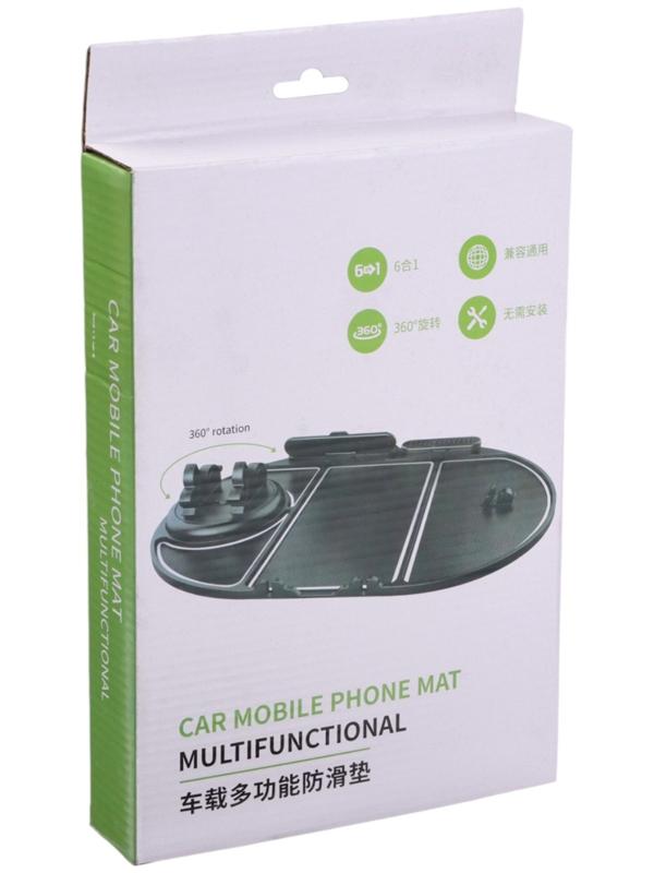 Коврик на панель автомобиля, 24×18 см, органайзер