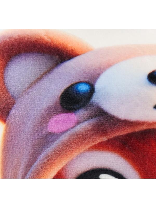 Игрушка антистресс «Лисенок в костюме мишки»