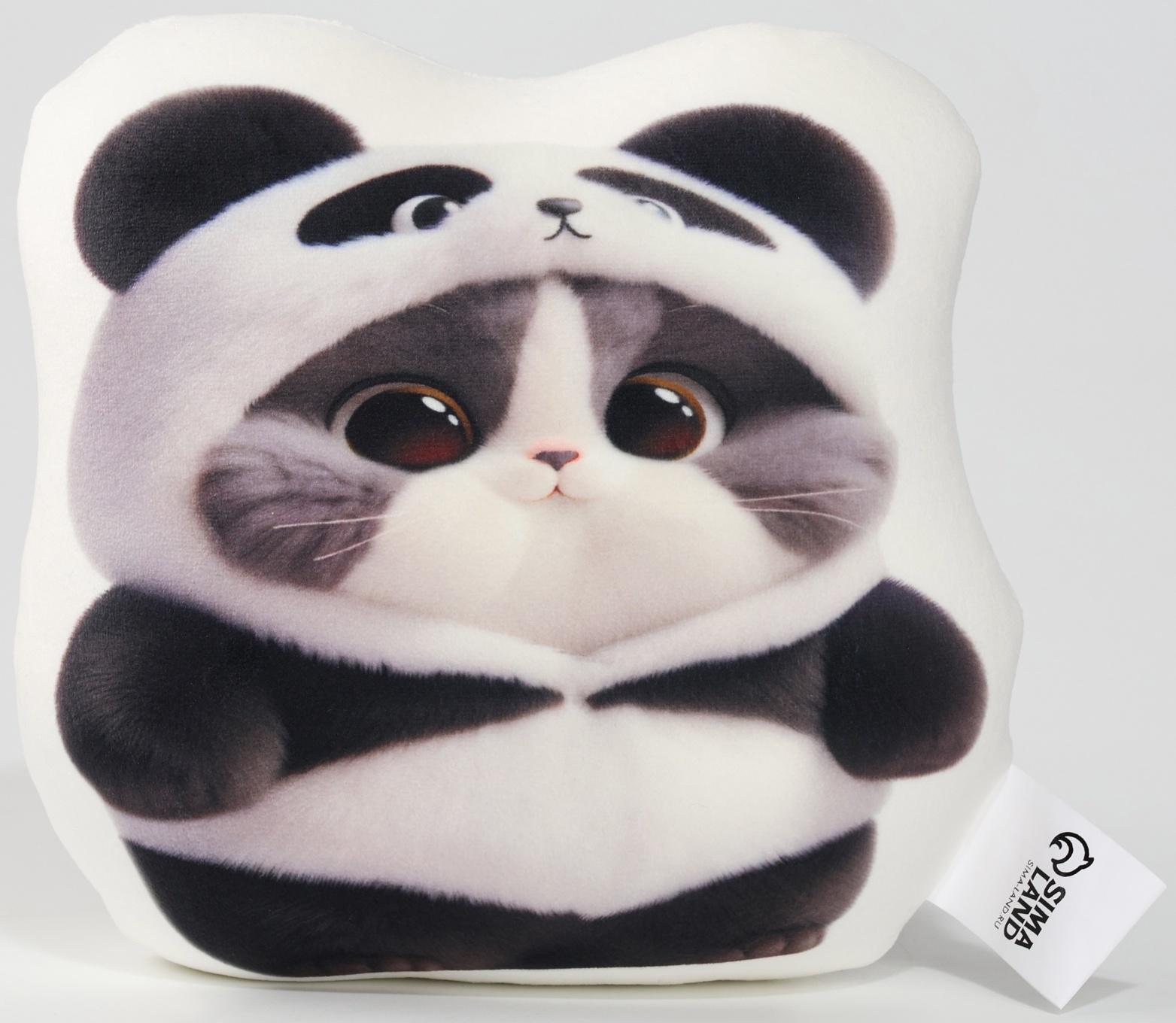 Игрушка антистресс «Котик в костюме панды»