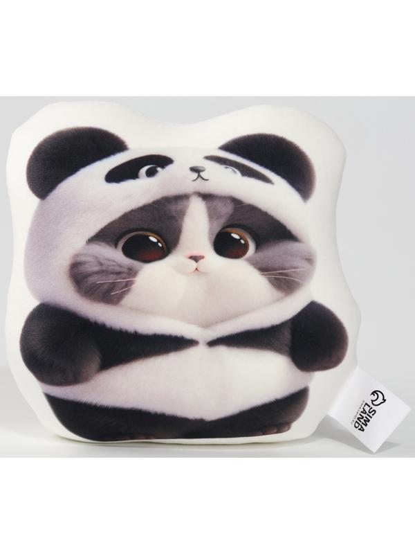 Игрушка антистресс «Котик в костюме панды»