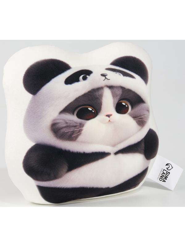 Игрушка антистресс «Котик в костюме панды»