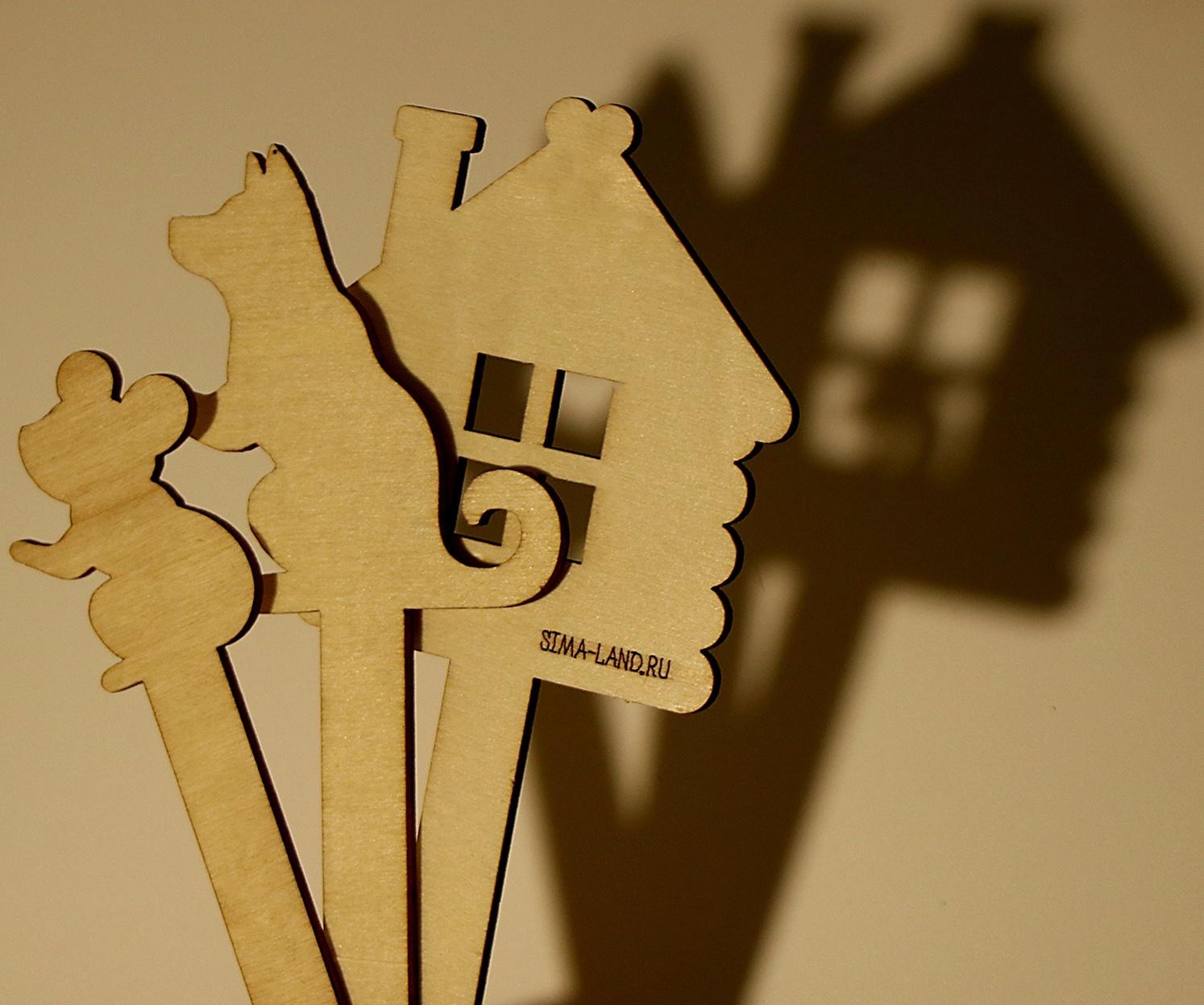 Теневой театр «Теневой театр» с фонариком в наборе