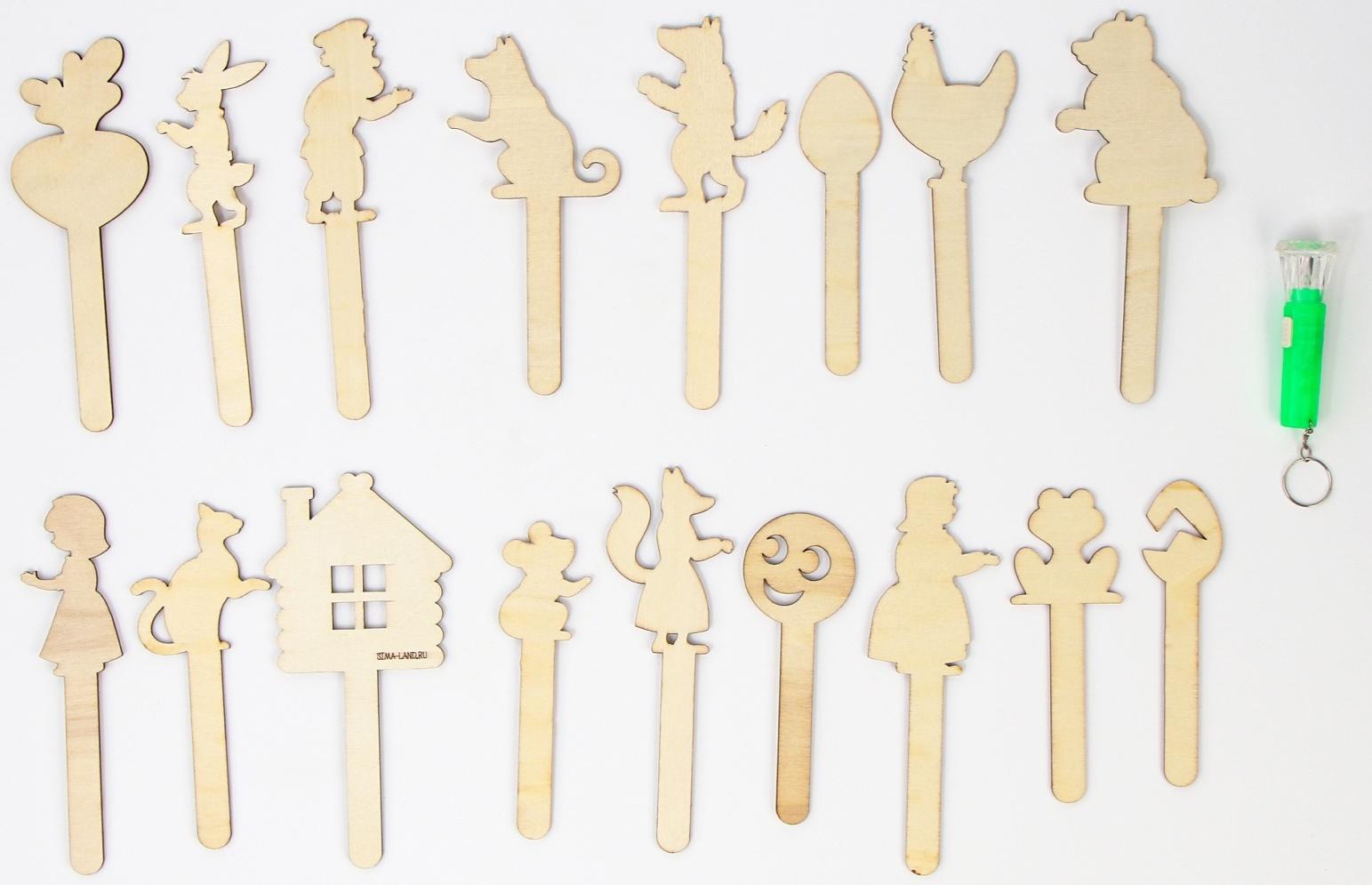 Теневой театр «Теневой театр» с фонариком в наборе