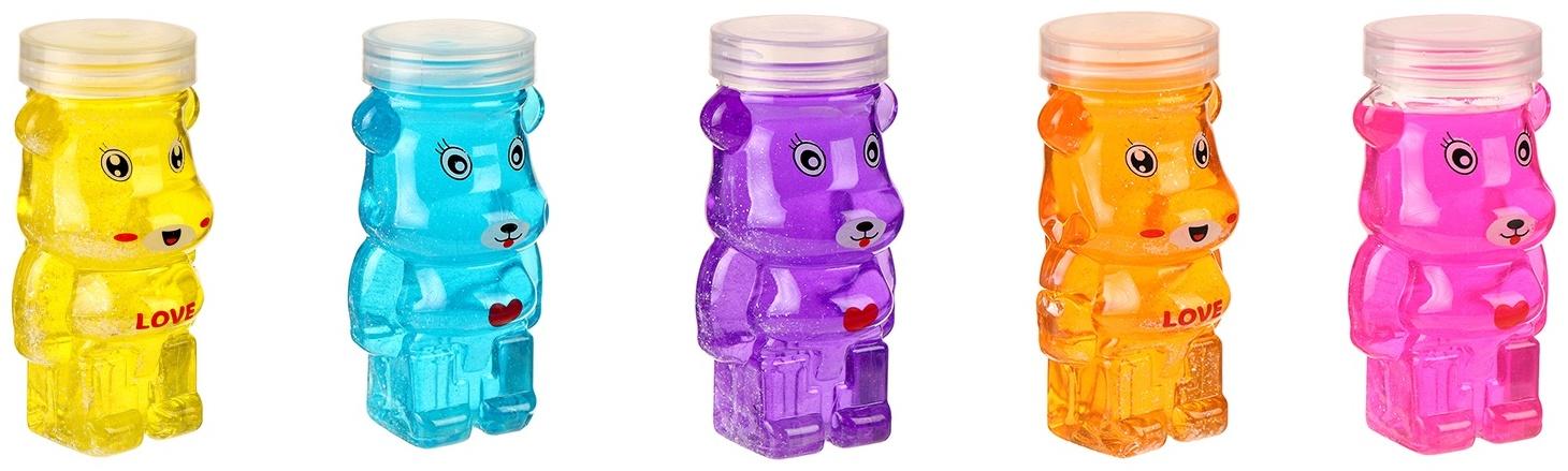 Лизун - слайм «Большой Мишка», МИКС