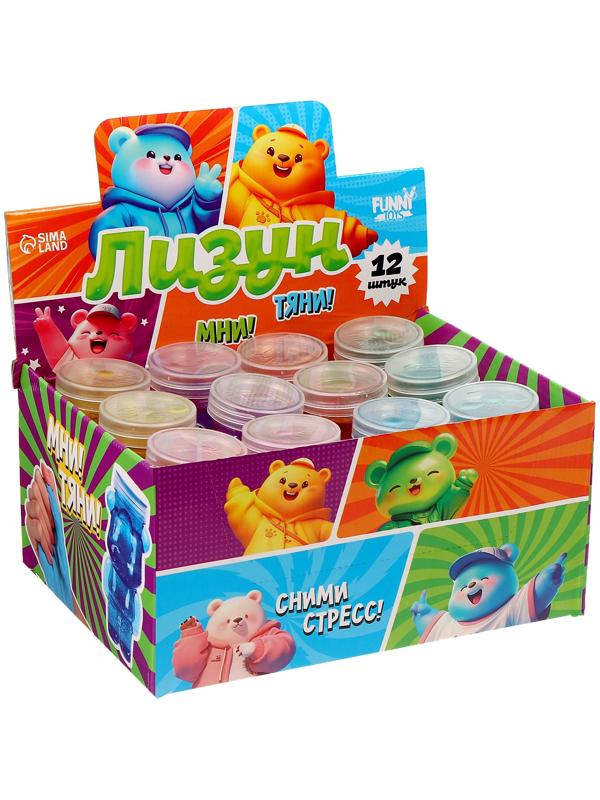 Лизун - слайм «Большой Мишка», МИКС