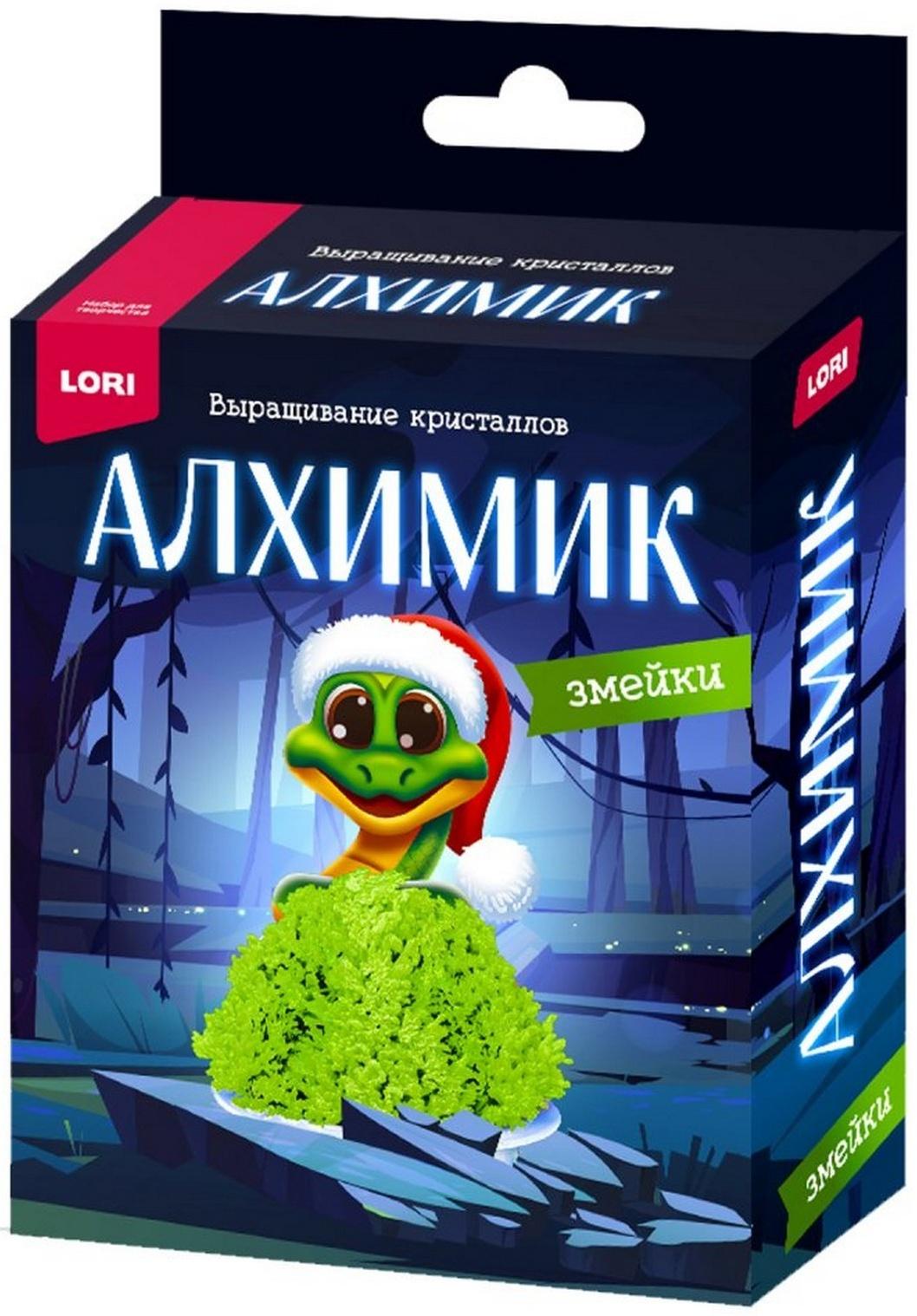 Выращивание кристаллов «Зелёная змейка»