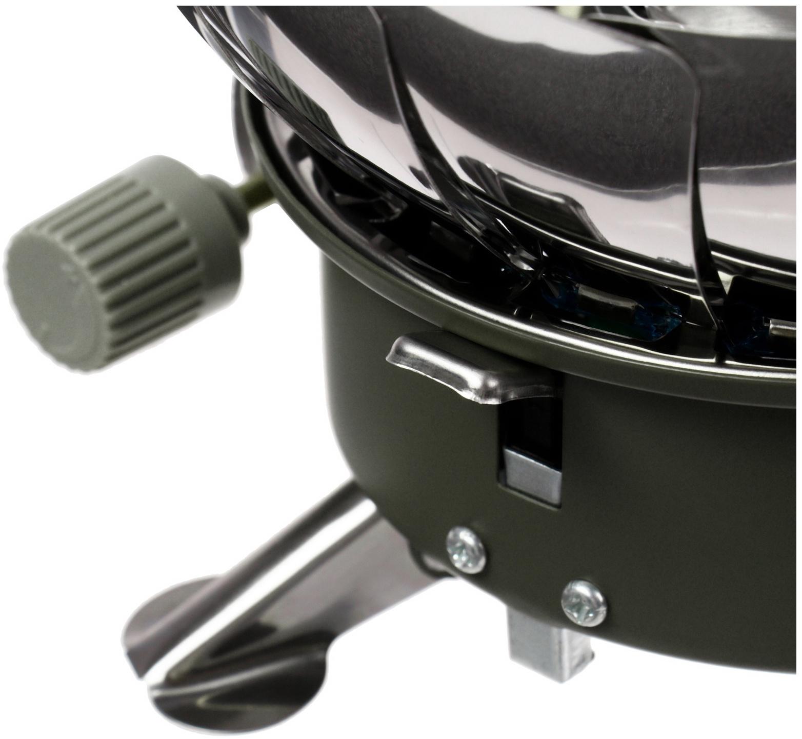 Плита газовая портативная maclay, для кемпинга, с ветрозащитой, 12×12 см, малая, круглая