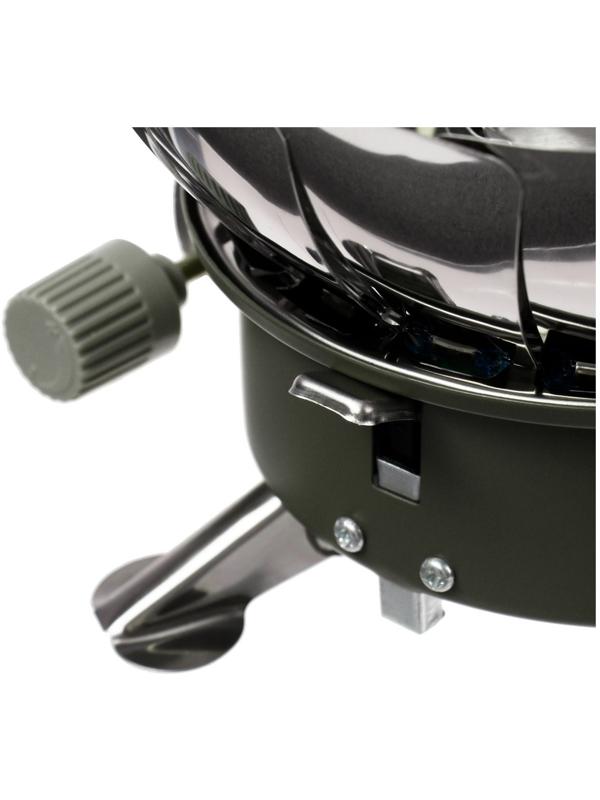 Плита газовая портативная maclay, для кемпинга, с ветрозащитой, 12×12 см, малая, круглая