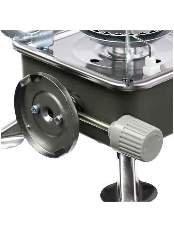 Плита газовая портативная maclay, для кемпинга, 15×15×9 см, квадратная