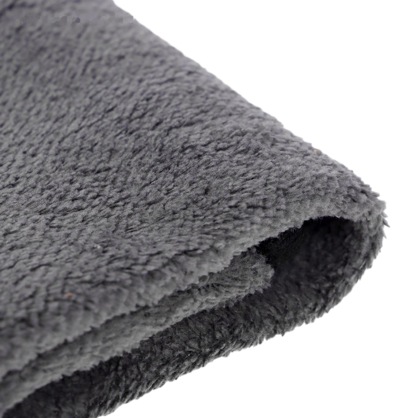 Тряпка для мытья авто, CARTAGE, микрофибра, 400 г/м², 30×40 cм, розово-серая