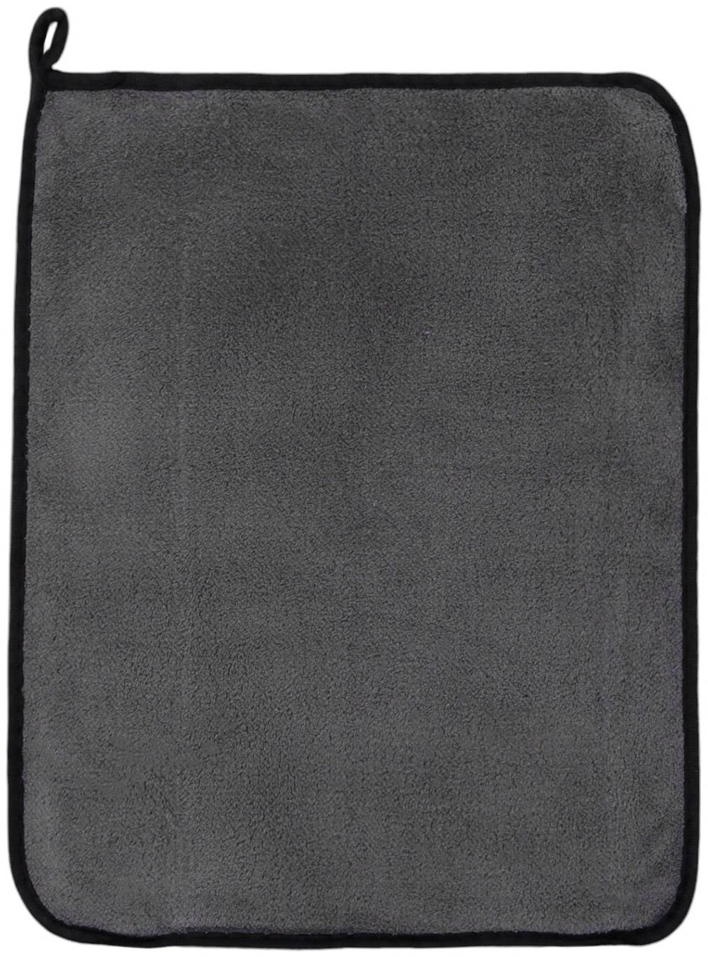 Тряпка для мытья авто, CARTAGE, микрофибра, 400 г/м², 30×40 cм, розово-серая