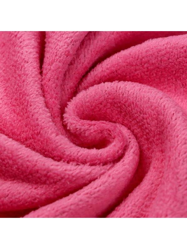 Тряпка для мытья авто, CARTAGE, микрофибра, 400 г/м², 30×40 cм, розово-серая