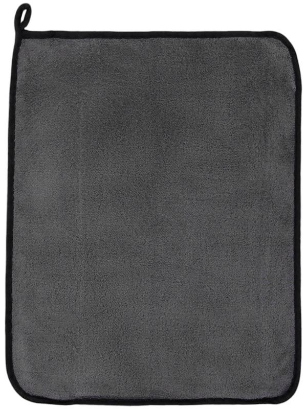 Тряпка для мытья авто, CARTAGE, микрофибра, 400 г/м², 30×40 cм, розово-серая