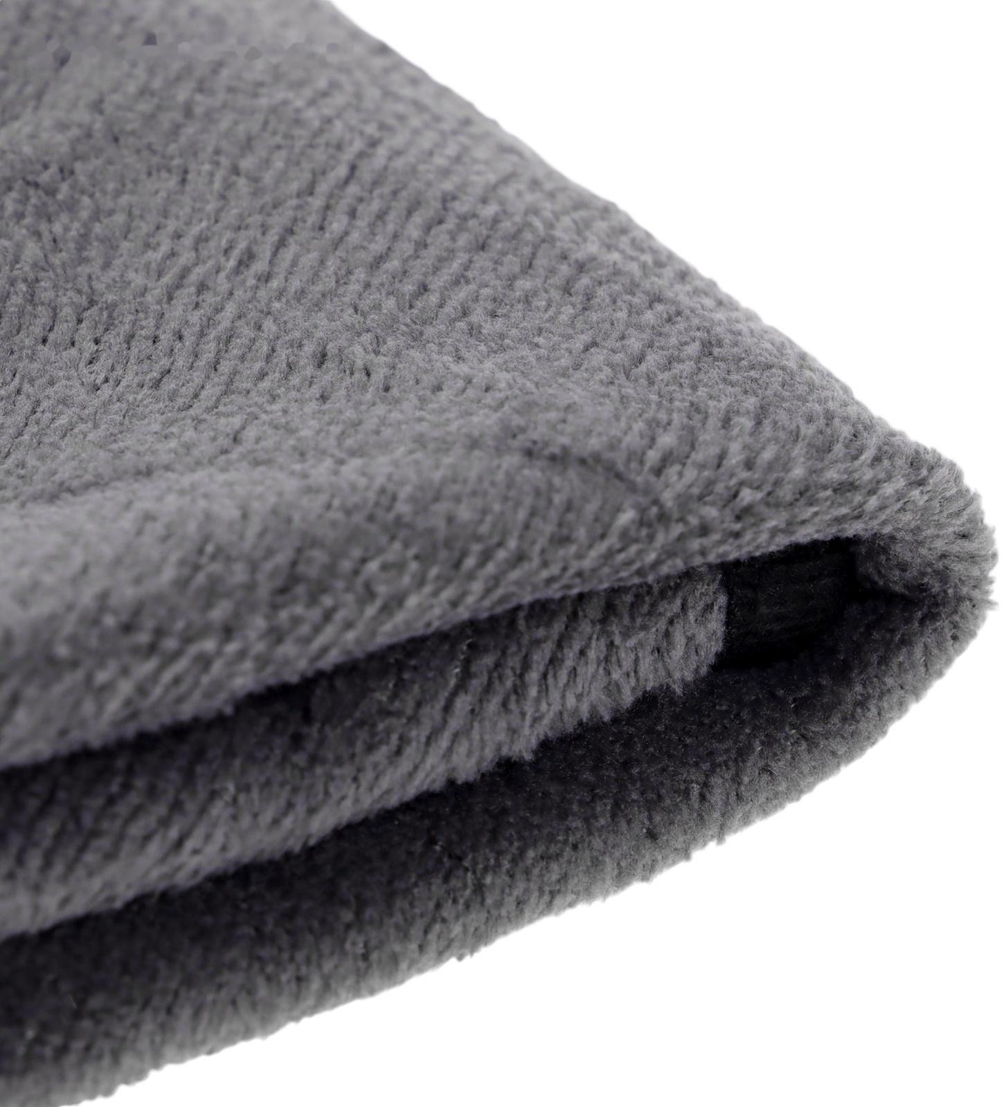 Тряпка для мытья авто, CARTAGE, микрофибра, 400 г/м², 20×30 cм, розово-серая