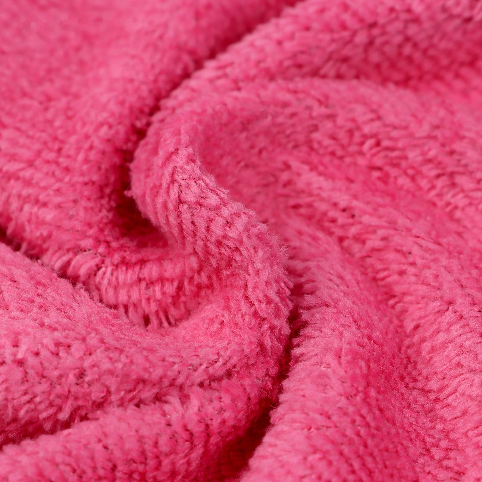 Тряпка для мытья авто, CARTAGE, микрофибра, 400 г/м², 20×30 cм, розово-серая