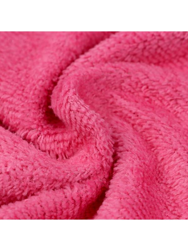 Тряпка для мытья авто, CARTAGE, микрофибра, 400 г/м², 20×30 cм, розово-серая