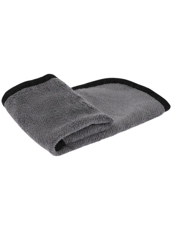 Тряпка для мытья авто, CARTAGE, микрофибра, 400 г/м², 20×30 cм, розово-серая