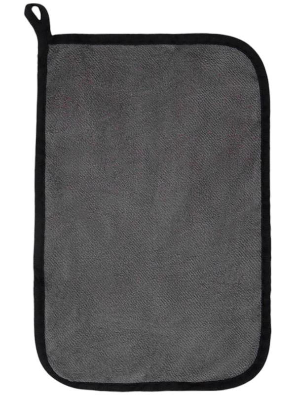 Тряпка для мытья авто, CARTAGE, микрофибра, 400 г/м², 20×30 cм, розово-серая