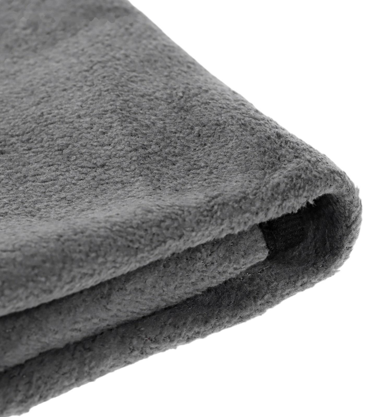 Тряпка для мытья авто, CARTAGE, микрофибра, 400 г/м², 40×60 cм, розово-серая