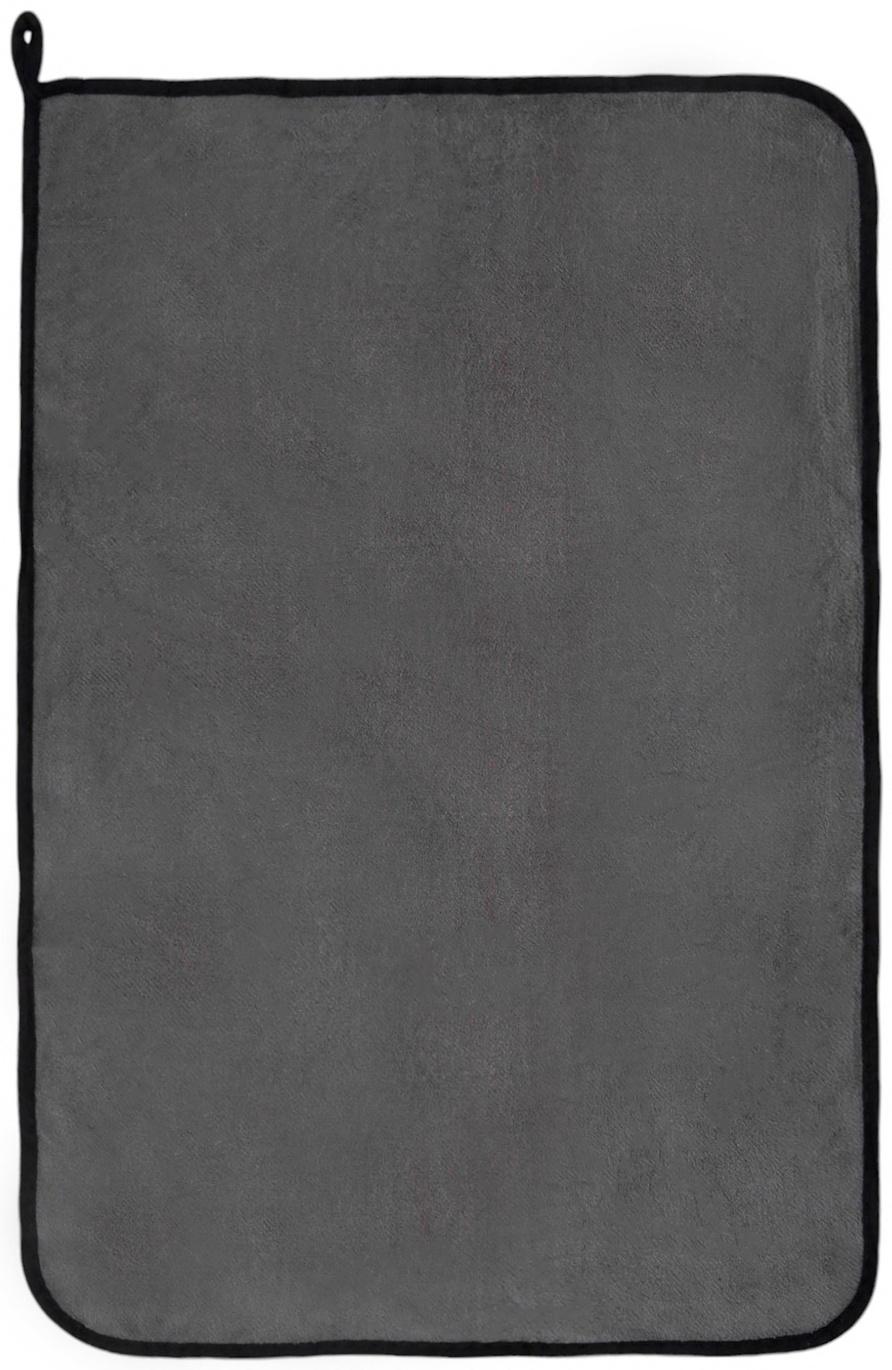 Тряпка для мытья авто, CARTAGE, микрофибра, 400 г/м², 40×60 cм, розово-серая