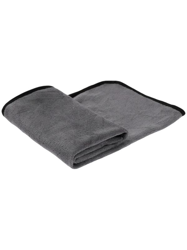 Тряпка для мытья авто, CARTAGE, микрофибра, 400 г/м², 40×60 cм, розово-серая