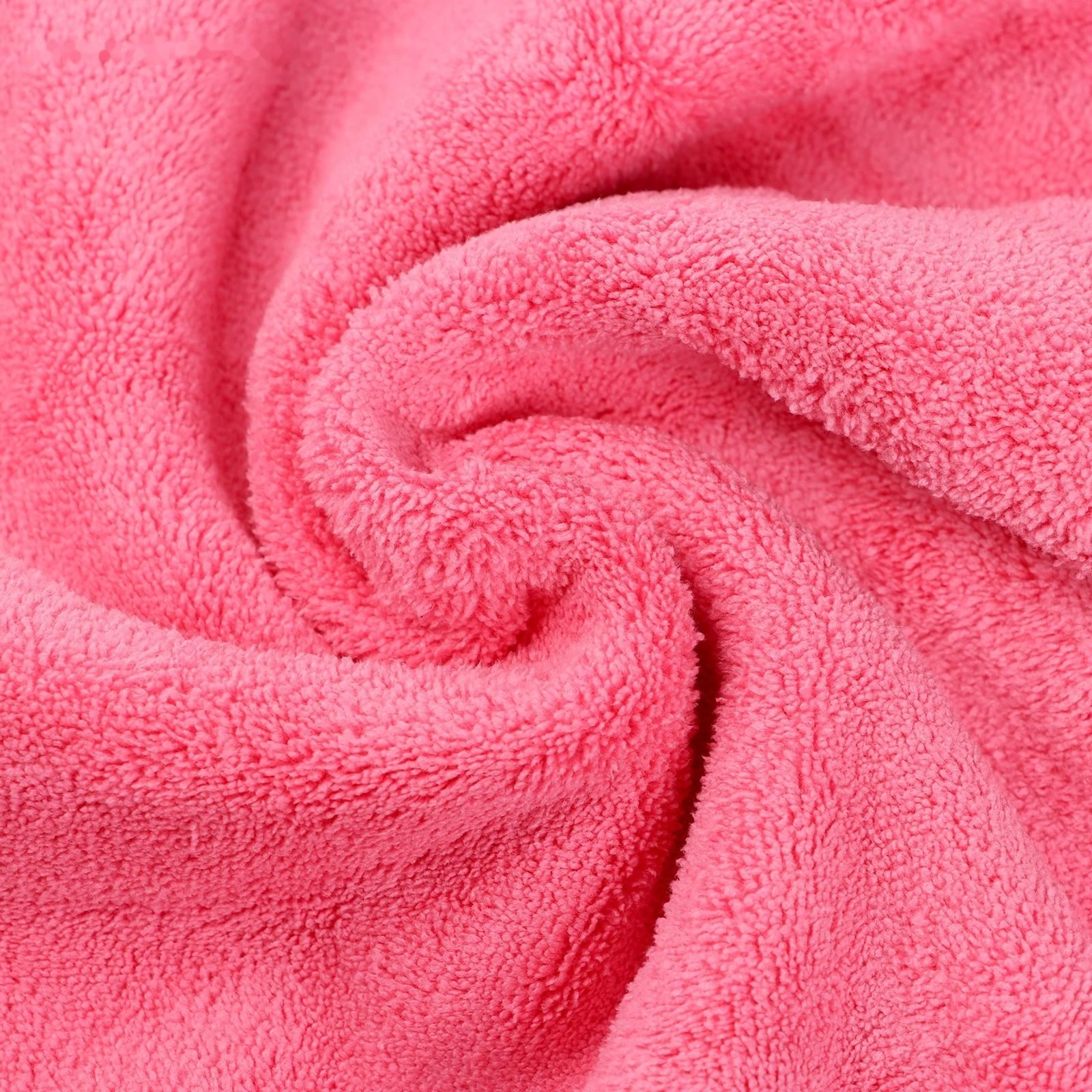 Тряпка для мытья авто CARTAGE, микрофибра, 30×40 см, розово-серый