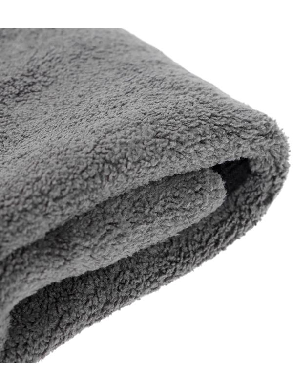 Тряпка для мытья авто CARTAGE, микрофибра, 30×40 см, розово-серый