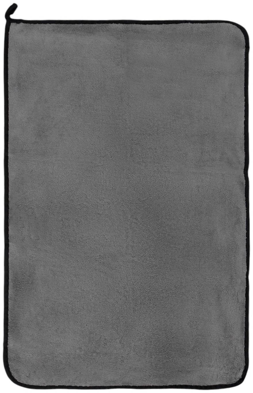 Тряпка для мытья авто CARTAGE, микрофибра, 40×60 см, розово-серый