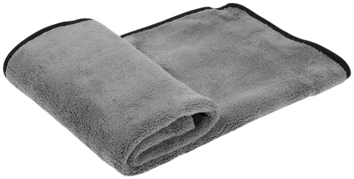 Тряпка для мытья авто CARTAGE, микрофибра, 40×60 см, розово-серый