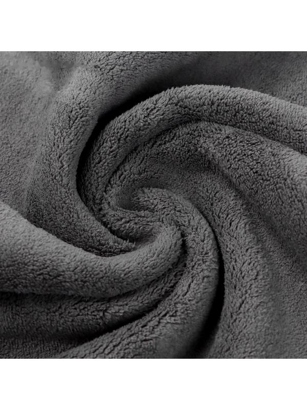 Тряпка для мытья авто CARTAGE, микрофибра, 40×60 см, розово-серый