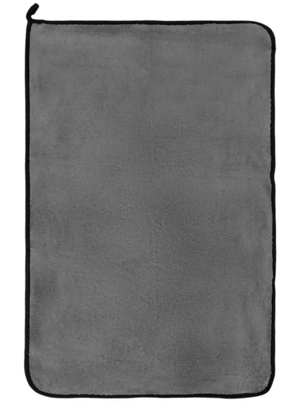 Тряпка для мытья авто CARTAGE, микрофибра, 40×60 см, розово-серый