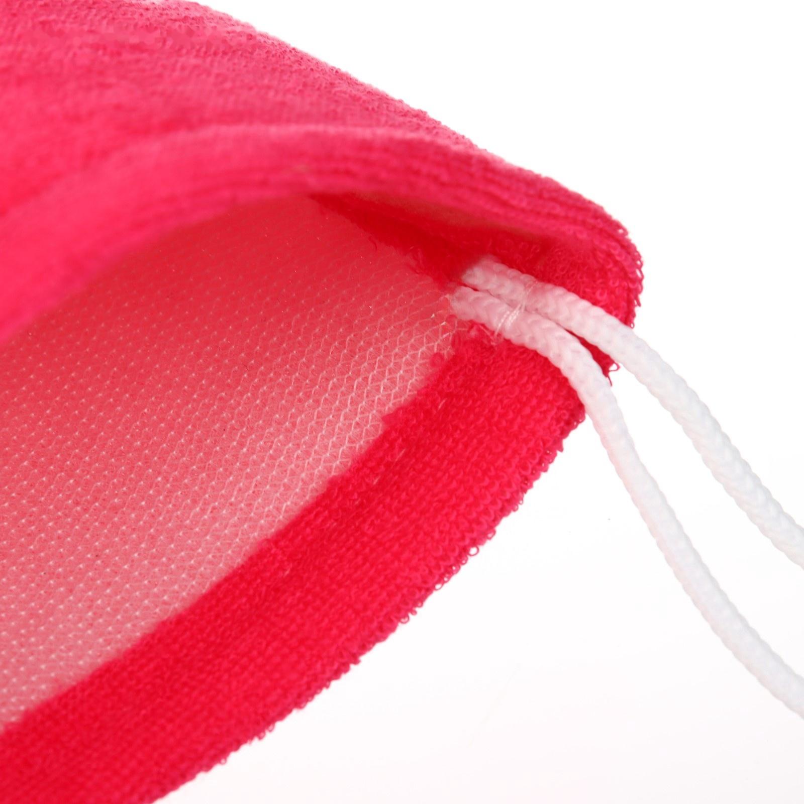 Детская мочалка для купания Крошка Я «Фламинго», махра