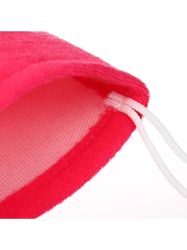 Детская мочалка для купания Крошка Я «Фламинго», махра