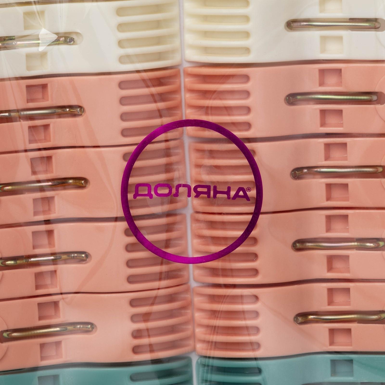 Прищепки для белья Доляна, 24 шт, 7×1,5 см, ширина низа 4,5 см