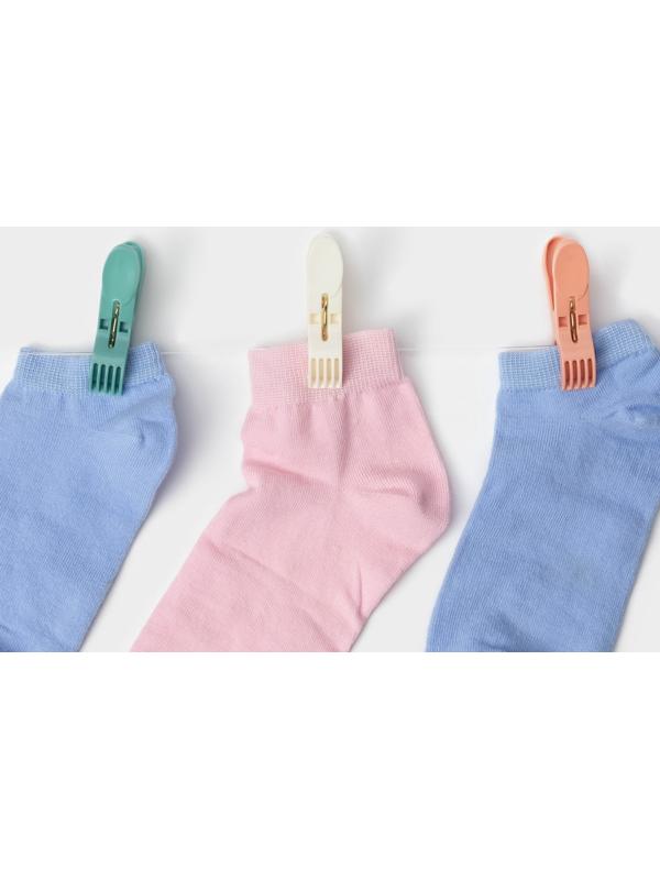 Прищепки для белья Доляна, 24 шт, 7×1,5 см, ширина низа 4,5 см