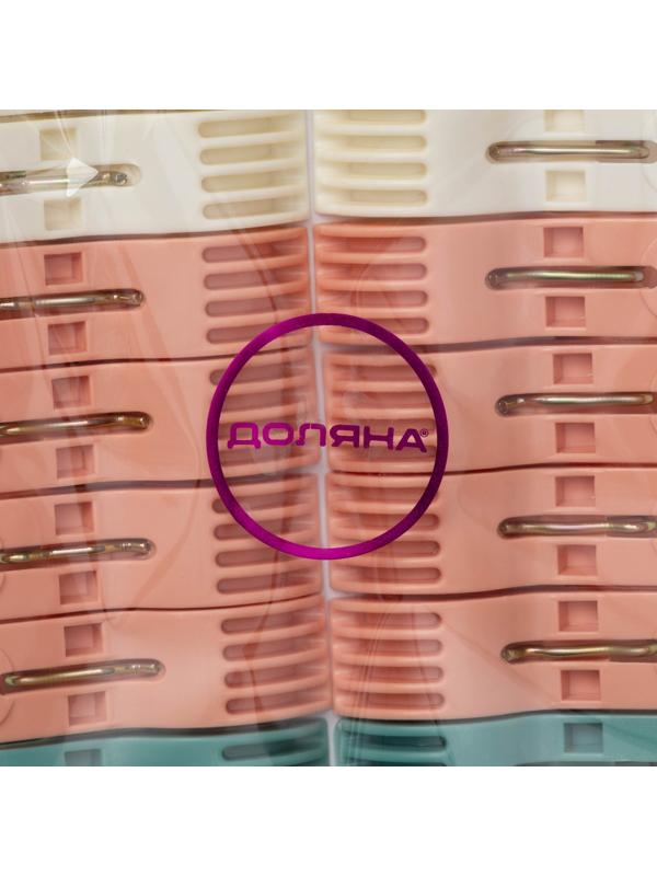 Прищепки для белья Доляна, 24 шт, 7×1,5 см, ширина низа 4,5 см