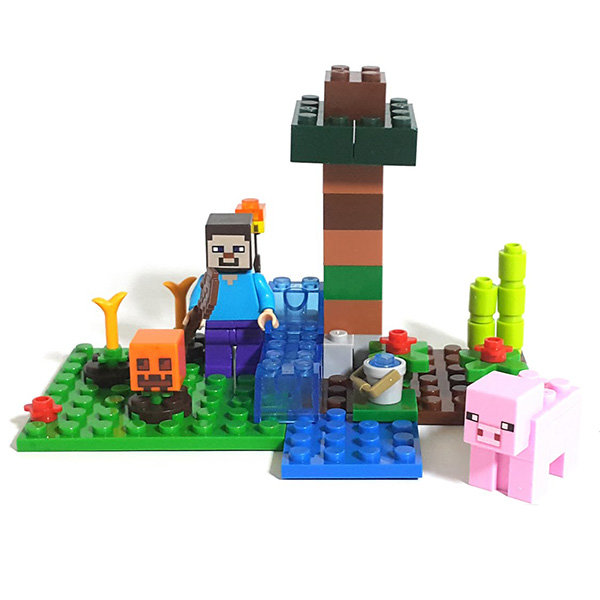 Конструктор Bl «Маленькая ферма» 10188 (Minecraft) 57 деталей