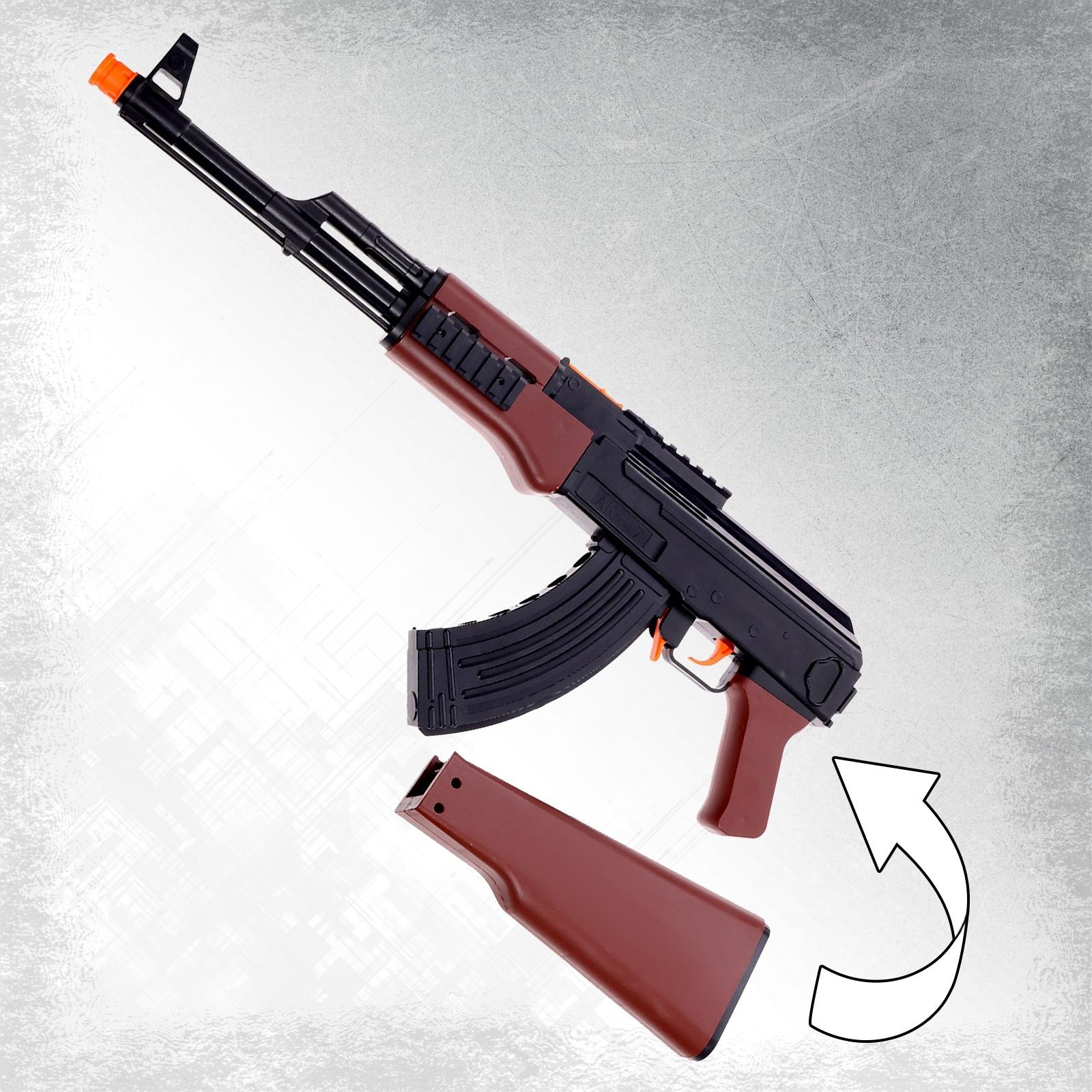 Автомат игрушечный «АК-47», стреляет присосками